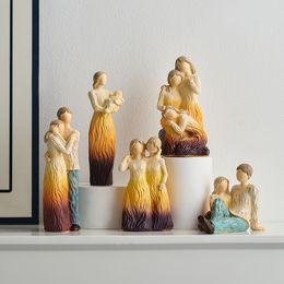 Autres fournitures de fête d'événement Décoration Chambre Statues de mariage Figurines Sculptures familiales Figurines Décorations de salle de Noël Esthétique Kawaii Room Decor 230912
