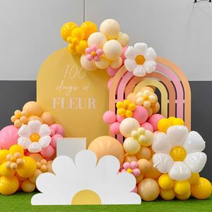 Autres événements Fournitures DIY Daisy Coupés de coupe Daisy Party sur le thème KT Ballon Sunflower Balloon Baby Shower Douche d'anniversaire Décor Cardoard Coupure 230812
