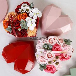 Autres fournitures de fête d'événement Mode Coeur Savon Fleur Cadeau Ensemble Valentine Roses Boutique Forfait Cadeaux Pour Femme Fournitures De Mariage Décoration De Mariage Propsvaiduryd