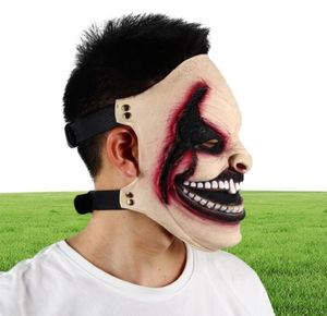 Autres événements Fournitures Fiend Mask Halloween Carnival Cosplay Scary Demon Costume Latex accessoires élastiques réglables 7091428