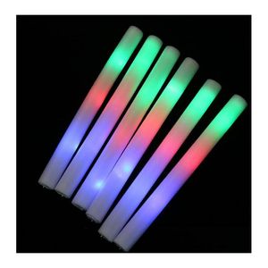 Autres fournitures de fête d'événement Bâton en mousse Glopro - Bâton stroboscopique clignotant à Led pour les fêtes Concerts Mariages Carnavals Cadeaux amusants Pro Dhnga