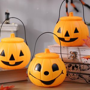 Autres fournitures de fête d'événement Glowing Pumpkin Lamp Portable Perfect Halloween Party Prop Cadeau pour enfants Halloween Light For Home Bar Decor Supplies 230720