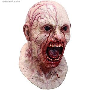 Otro evento Suministros para fiestas Disfraz de Halloween Cosplay Scary Vampire Cara completa Máscara de calavera Película de terror Zombie Alien Infected Latex Headgear Q230919