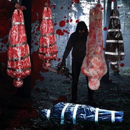 Otros suministros para la fiesta de eventos Decoración de Halloween 59 pulgadas Corpse espeluznantes Víctimas muertas accesorios de horror al aire libre