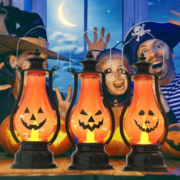 Andere evenementen Feestartikelen Halloween Decoratie Kinderen Draagbaar Pompoen Lantaarn Bar Horror Sfeer Binnen Buiten DHZ Layout Prop Ornamenten 230727