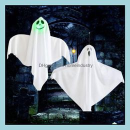 Andere evenementenfeestje levert Halloween Ghost Windsock Decoration Masquerade Party bedreigende rekwisieten enge witte kleine H HomeIndustry Dhkiz