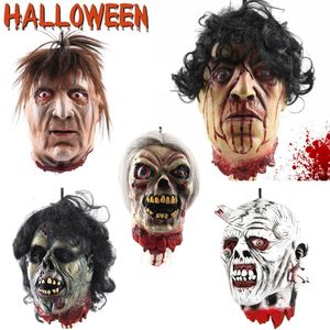 Autres événements Fourniture Halloween Horror accessoires Bloody Hand Haunted House Party Decoration Scary Zombie Heads Bloody 230817
