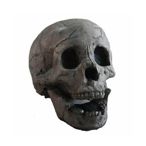 Autres fournitures de fête d'événement Halloween Terrifiant Crâne Fire Pit Simulé Os de tête humaine pour la décoration de fête d'Halloween 230912