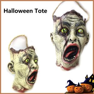 Autre épreuve de fête d'événement Supplies Halloween Tote Bag Zombie Monsters Candy Sac Trick Or Treat Ghost Festival Parti Happy Day Decor For Kids Gift Sac Accessoires 230812