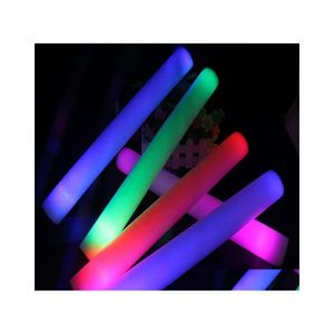 Autres fournitures de fête d'événement LED bâtons lumineux mousse accessoires concert clignotant lumineux festival de Noël enfants jouets cadeaux DH0323 Dro Dhb2S