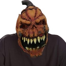 Andere evenementenfeestjes Mascara Halloween Horror Mask Pasen Haunted House kostuum pompoen rekwisieten grappige verjaardagsfeestje decoraties volwassen truc latex masker 220829