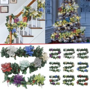 Autres fournitures de fête d'événement décorations de joyeux Noël pour la maison ornements guirlande année Noel porche signe noël porte décor suspendu Navidad # T2G 220908