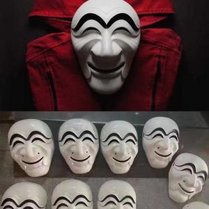 Andere evenementenfeestjes Film Money Heist: Korea - Joint Economic Area Cosplay PVC Mask Ann professor Berlijn Tokyo Costume Props