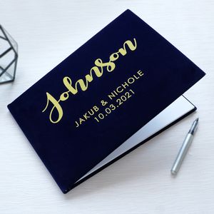 Andere evenementen Feestartikelen Gepersonaliseerde bruiloftsgastenboek Aangepaste bruiloftsgastenboek Bruiloftsdagboek Gastenboek Verjaardag Po-album Bruidsdouchecadeau 230907