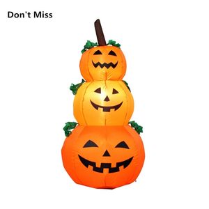 Autres fournitures de fête d'événement Pumpkin Ghost Roly-Poly Gonflable Tumbler Toys Wat 220823