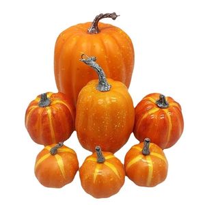 Andere evenementenfeestjes Simuled Pumpkin Model Foam Pumpkin Halloween Decoration Harvest Festival Show Shooting Props Party Decoration 220829