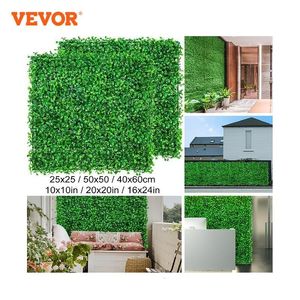 Andere evenementenfeestjes Vevor kunstmatige plant muurdecoratie buxus hedge paneel home decor nep planten gras achtergrond privacy screen 230414