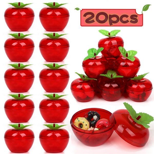 Otros suministros para fiestas de eventos Favores de fiesta de boda 20 piezas Contenedor de manzana Juguete relleno de plástico Bobbing Árboles frutales ornamentales Manzana Cumpleaños / Decoraciones de boda 220916