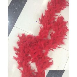 Andere evenementen Feestartikelen Witte verenboa's Kalkoenboa Grote kroonluchter Marabou Huwelijksceremonie Roze Oranje Drop Delivery Thuis G Dhjrb