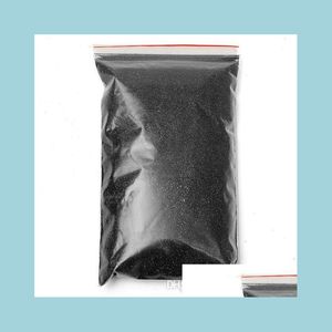 Autres accessoires extérieurs 170G Pet 0 4Mm Noir Glitter Métal Flake Voiture Vélo Peinture Additif Décor Drop Delivery 2022 Mobiles Motorcy Dheys