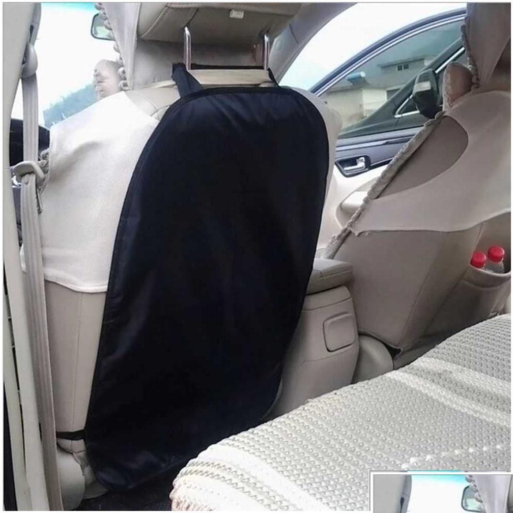 Diğer dış aksesuarlar 1 adet araba koltuğu geri koruyucu vuruş temiz mat pedi anti basamaklı bavul desenli cep telefonları için kirli