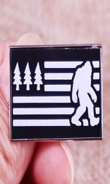 Autres accessoires de mode drapeau américain PNW Pacific Émail Émails à revers Badge Badge Badge4764686