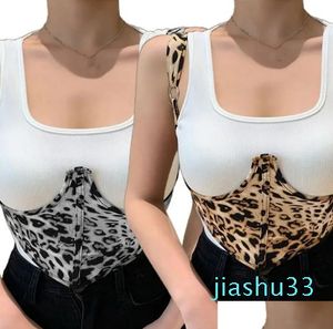 Autres accessoires de mode Ceinture Femme Dos nu Y Léopard Imprimé Corset Top Slim Vest Summer Dxaa Drop Livraison