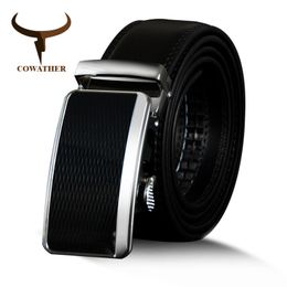 Otros accesorios de moda cinturones Cowather Cow Whide Men Belt Cow Vacolas Correa masculina Hebilla automática para negocios de estilo vintage 230814