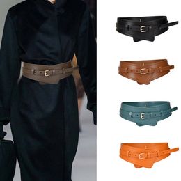 Autres accessoires de mode Ceinture en cuir de vache Designer de luxe pour femmes Tendance de la mode Accessoires de vêtements décontractés Ceinture à boucle ardillon gothique Corset coréen 230523