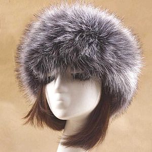 Autres accessoires de mode Casquettes de cyclisme Masques Automne Hiver Mode russe Unisexe Bomber Chapeau Bandeau Femmes Hommes Chapeaux De Fourrure Épais Chaud Fausse Fourrure Fuffy Cap Chapeaux