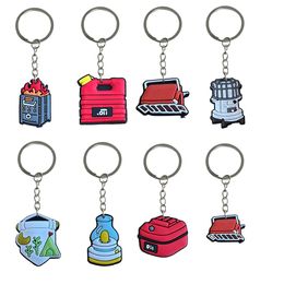 Andere mode -accessoires Dagelijkse benodigdheden Keychain Key Ring For Boys Keychains Girls Birthday Christmas Party Gunsten Gift Keyring Otpyo