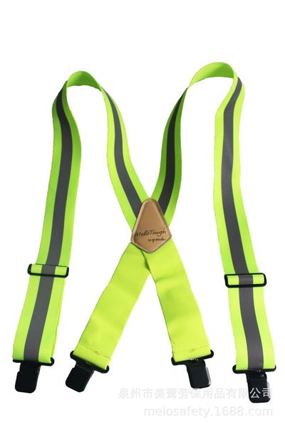 Venta caliente ropa de trabajo correas herramientas bolsos de cintura correas para reducir el peso en la cintura correas verdes fluorescentes 230619