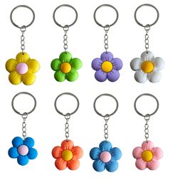 Autres accessoires de mode Floret Keychain Key Pendentif For Bags Keyrings Kids Party Favors Courte