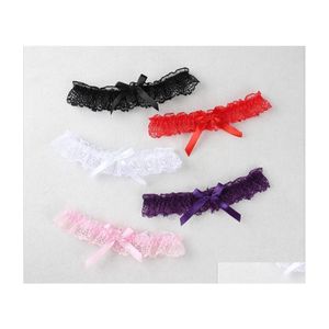 Andere mode -accessoires Lace Princess Wind Dijring Garter riem Bruidale trouwjurk Been Bloemen 131C3 Drop levering DHS8M