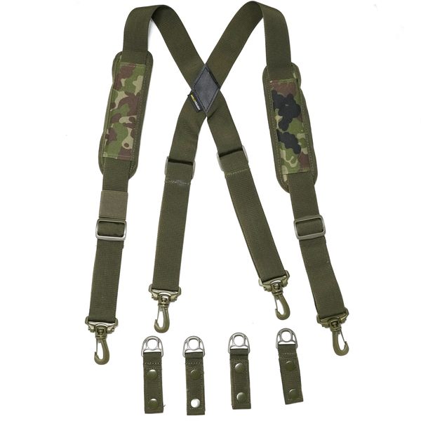Autres accessoires de mode Bretelles tactiques MeloTough pour ceinture de service avec bretelles militaires rembourrées réglables p230619