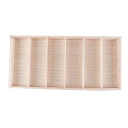 Autres accessoires de mode Nouveaux lunettes d'affichage Organisateur Lunettes Boîte Lunettes de soleil Boîtes de rangement en bois personnalisé pour livraison directe OT0D6