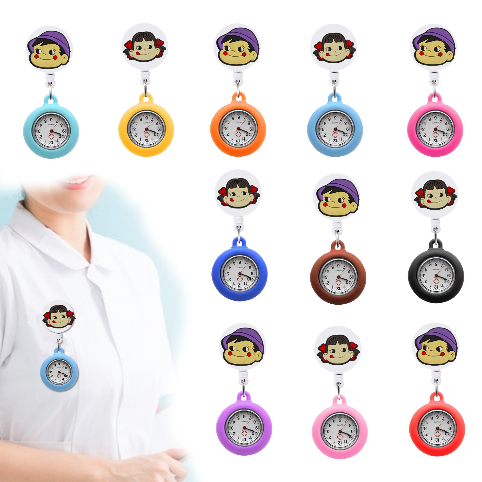 Другие модные аксессуары Нет двух семей сбрасывают карманные часы для медсестры Quartz Watch Pin