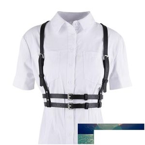 Andere mode -accessoires Punk Women y Pu Leather Body Harness Belt Bondage Scute Taille Banden voor Girl Factory Price Expe Dhgarden DHGFM