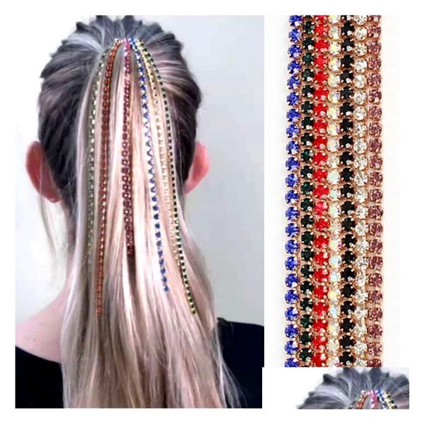 Autre mode perruque extension chaîne femmes griffe bijoux tête lien BB pince à cheveux 7 couleurs livraison directe bijoux de cheveux Dhvnb