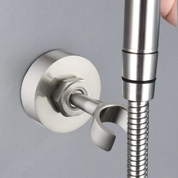 Otros grifos Duchas Accs Soporte de cabezal de ducha ajustable Taladro de mano Estante de cabezal de ducha Ducha de baño Chuveiro Banheiro Soporte de montaje en pared Rotación 231102