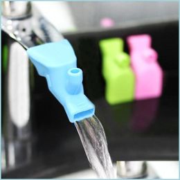 Andere kranen douches Accs Sile Waterkraan Extenders Sink Kinderen Wasapparaat Badkamer Keuken Tapgids Extensie Accessorie DHT4B