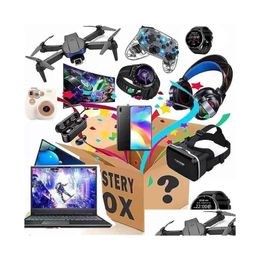 Andere feestelijke feestartikelen 2023 Nieuw Lucky Mystery Box Blind Boxes Apparaten Home Item Electronic Style Product Such Headsets Sm Dhcw0