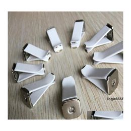 Andere feestelijke feestbenodigdheden 2500 stks Outlet Clips Metal Alloy White Black Color Diy Motive Per clip Decoratieve auto Vents klemmen Dr Dhd8f