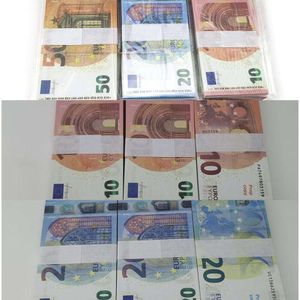 Autres fournitures de fête de fête 3 Pack Fake Money Banknote 10 20 50 100 200 EUROS REALIST Pound Bar Bar accessoires Copie de monnaie Film F DHGRIRKX8RYCP