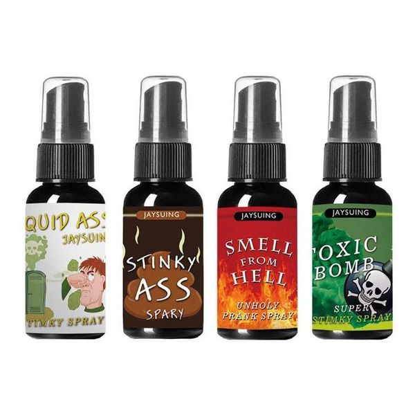 Autres fournitures de fête festive 30ml Super Stinky Liquid Pet Terrible Odeur Spray Longue Durée Halloween Prank Toy Adts Enfants Spoof O 18Xp3