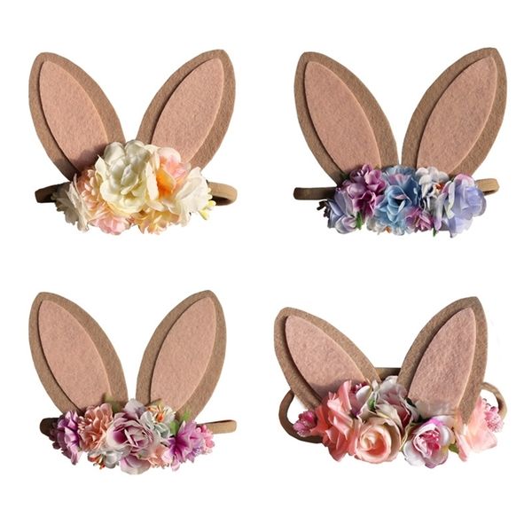 Autres fournitures de fête festive grandes oreilles de lapin bandeau enfants cadeau de Pâques lapin Parti bienvenue printemps Happy Day Decor pour la maison fille Dec Fav 220922