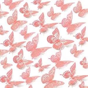 Autres Fournitures De Fête De Fête Papillon Stickers Muraux Décorations 3D Papillons Stickers Pour Filles Chambre Chambre Pépinière Déco Sports2010 Amwy3