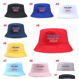 Otros suministros festivos para fiestas Donald Trump 2024 Hat Keep America Fish Cap Drop Delivery Home Garden DHDNM