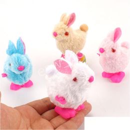 Autres fournitures de fête festives Pâques Lapin Poulet Clockwork Jouets Spring Stuffers Nouveauté Bébé Cadeaux Drop Livraison Maison Jardin Dhifx