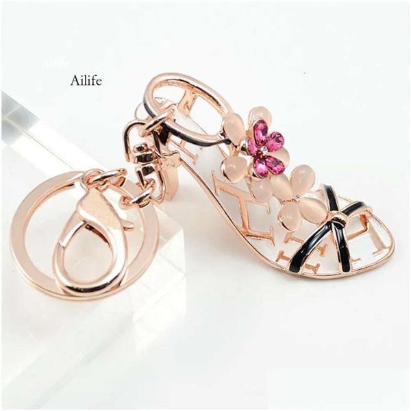 Otros suministros de fiestas festivas Fancy Metal High Heel Model Keychain Keyring Favores de boda Accesorios Baby Shower Souvenir Dro Dhlqq 0425